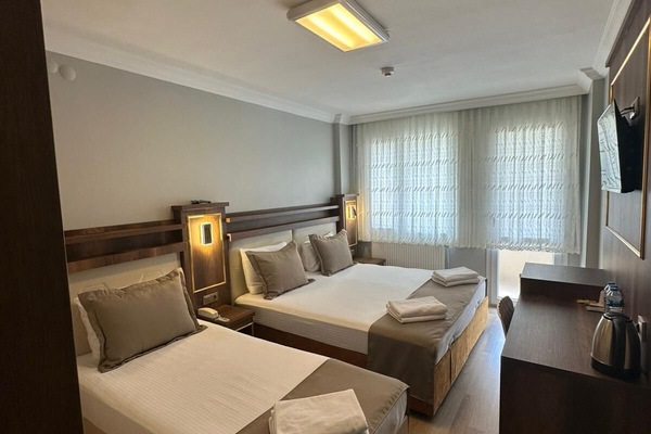 Comfort Triple Room, Balcony, City View | View from room