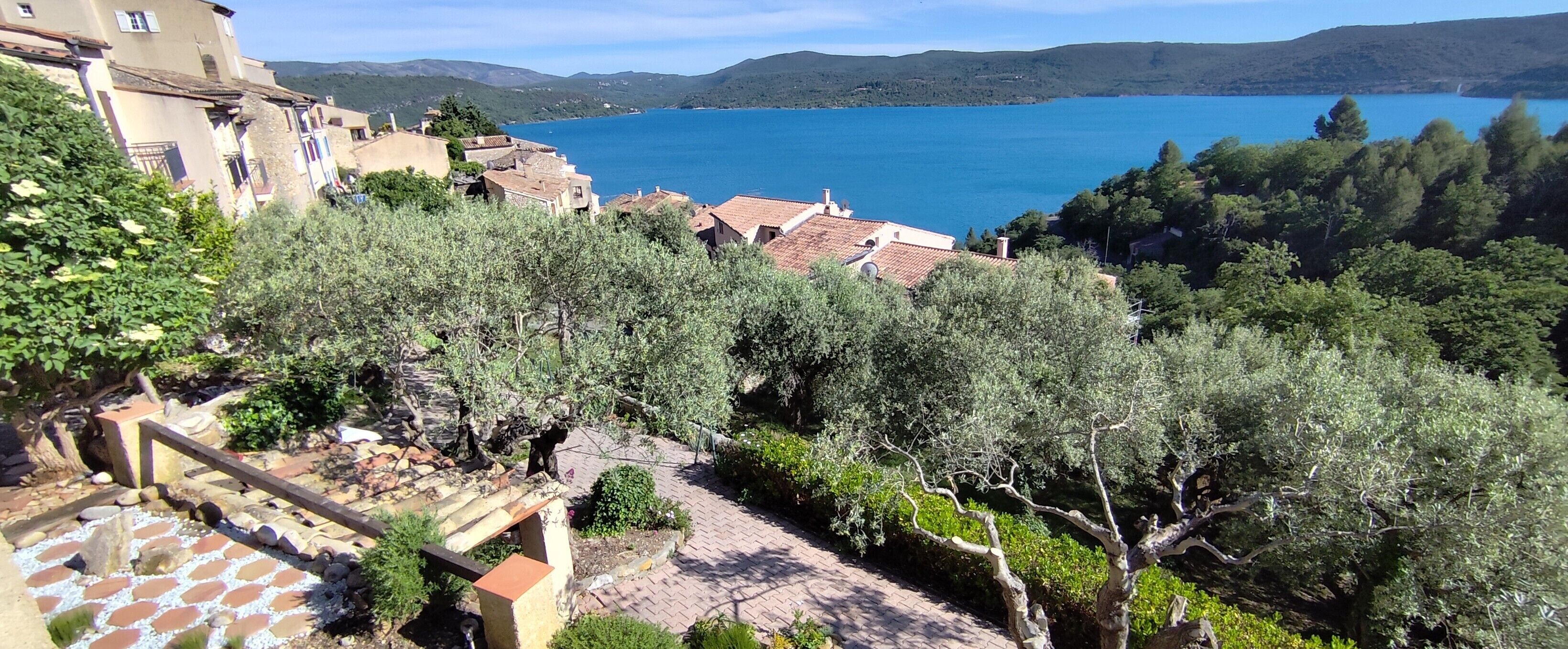 Vue depuis l’hébergement