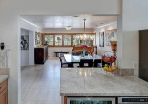 Dining - Spacious 5BR Home w/ Pool + Tiki Lounge (Hollywood)