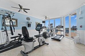 Condo, Multiple Beds (SeaSpray East 1024-Gulf Front) | Fitness facility - Seaspray East 1024-gulf Front (Pensacola)