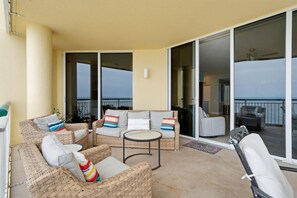 Condo, Multiple Beds (Beach Colony East 7B) | Terrace/patio - Beach Colony East 7B (Pensacola)