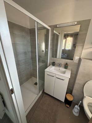 Hair dryer, towels, toilet paper - Vrbo Property (Lecci)