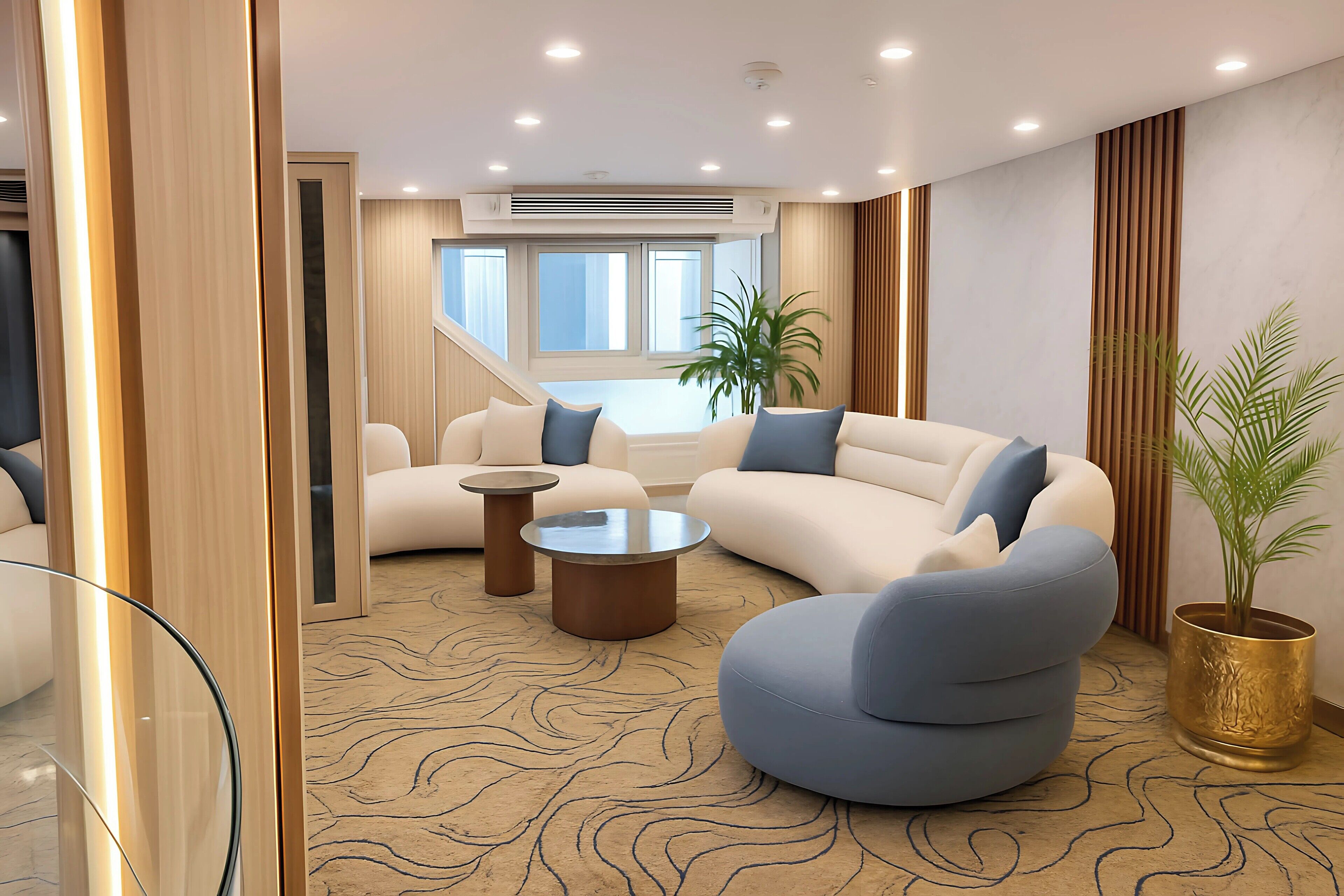 Sitzecke in der Lobby