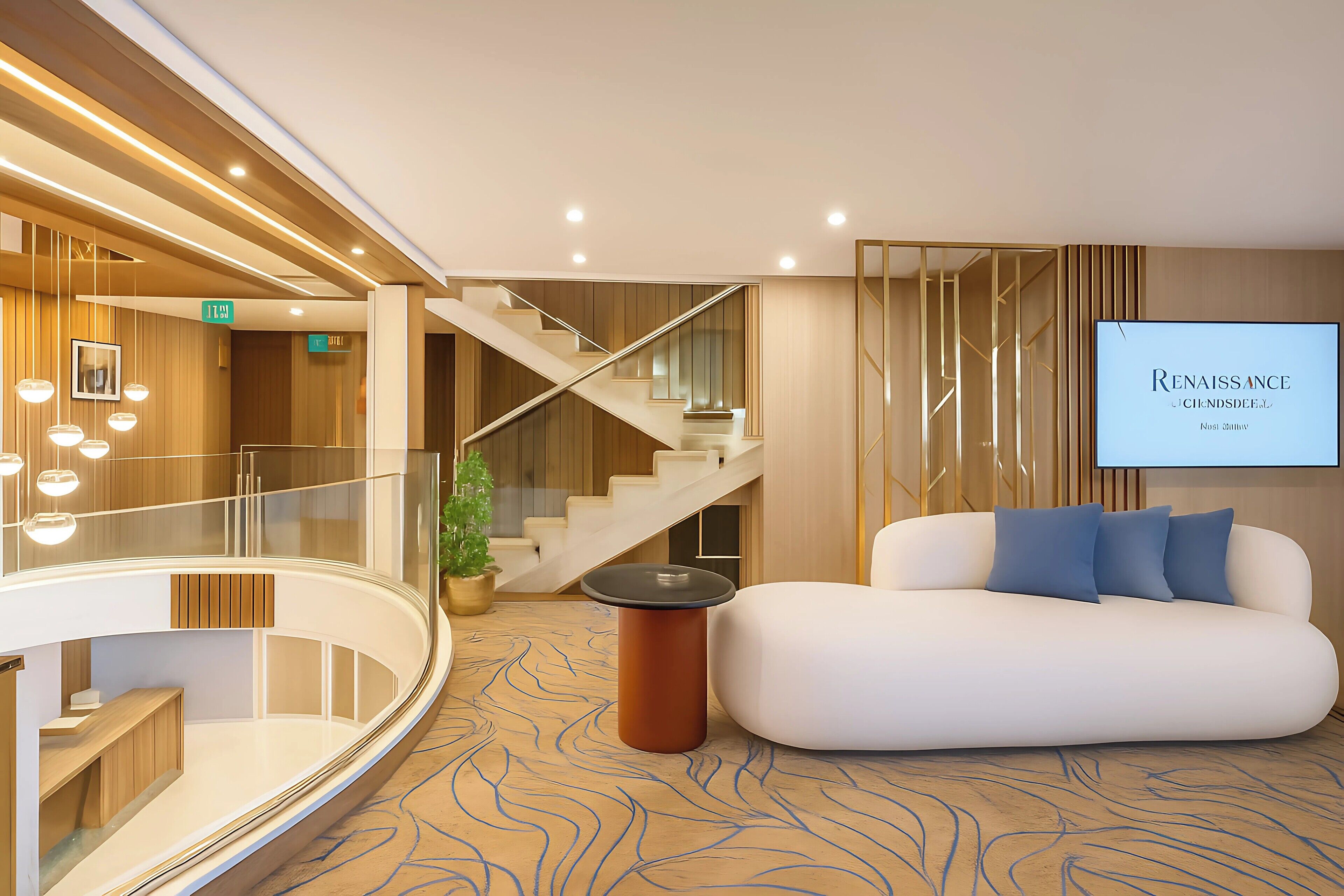 Sitzecke in der Lobby