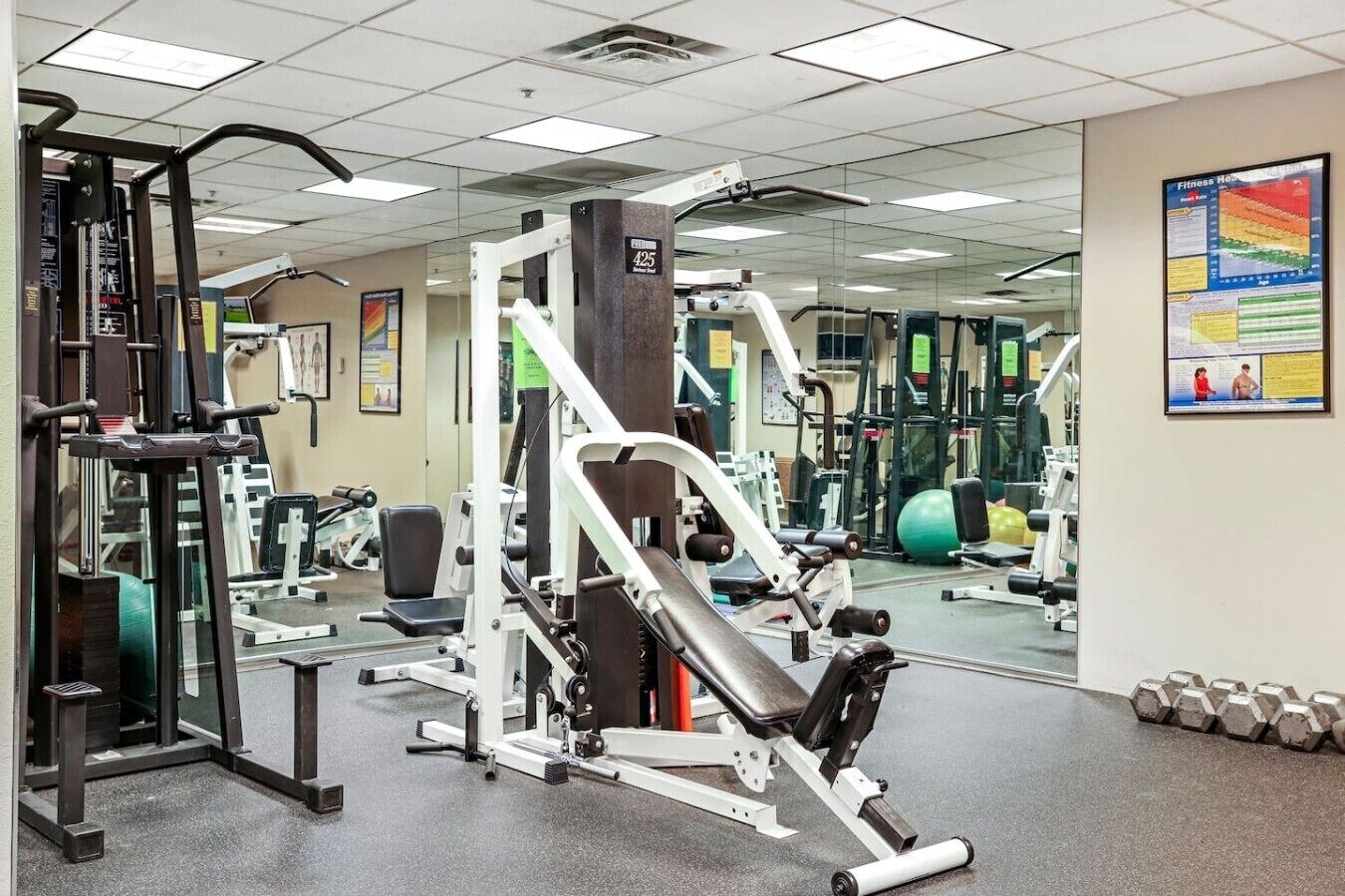 Fitnessbereich
