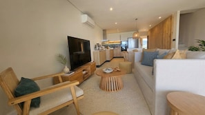 Family Duplex, Balcony, Beach View | Living area - Sunset Beach by Horizon Holidays (Black River)