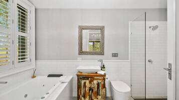 Shower, hair dryer