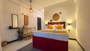 Deluxe Double Room, Balcony, Mountain View | Laptop workspace, free WiFi