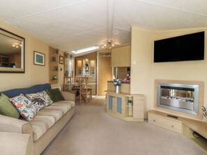 Living area - Temperance Caravan (Holyhead)