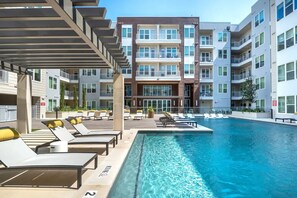 Pool - Landing | Modern Studio, Gym, Game Room (Fort Worth)