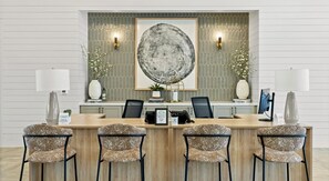 Lobby - Landing | Modern 1BD, Gym (Denton)