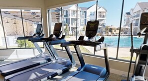 Fitness facility - Landing | Modern 1BD, Gym (Denton)