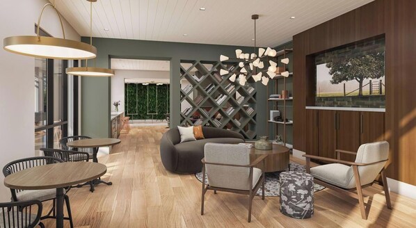 Interior - Landing | Stunning Studio, Gym, Courtyard (Nashville)