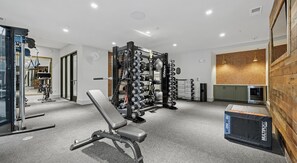 Fitness facility - Landing | Chic 1BD, Gym, Courtyard (Nashville)