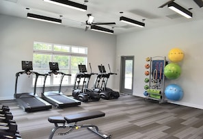 Fitness facility - Landing | Stylish 2BD, Clubhouse, Pool (Ooltewah)