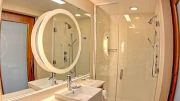 Hair dryer, towels
