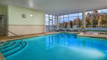 Indoor pool, a heated pool