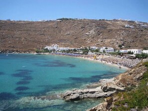 Beach nearby, sun-loungers, beach towels, 2 beach bars - Mina Cozy Studios (Platis Gialos)