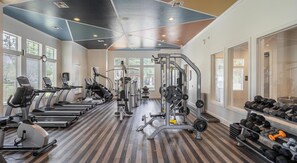 Fitness facility - Landing | Stylish 1BD in Copperfield (Cypress)