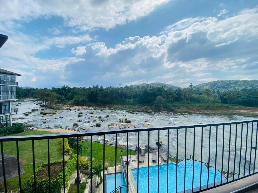 Deluxe Double Room, Balcony, River View | Pool