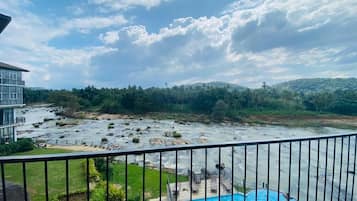 Deluxe Double Room, Balcony, River View | Pool