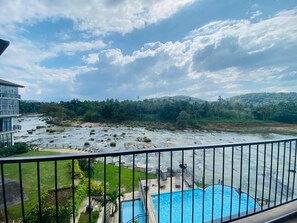 Deluxe Double Room, Balcony, River View | Pool | Outdoor pool