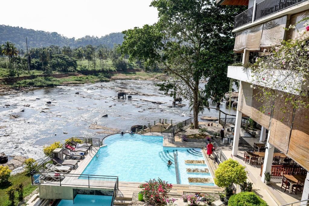 Phòng đôi Deluxe, ban công, quang cảnh sông | Hồ bơi | Hồ bơi ngoài trời 