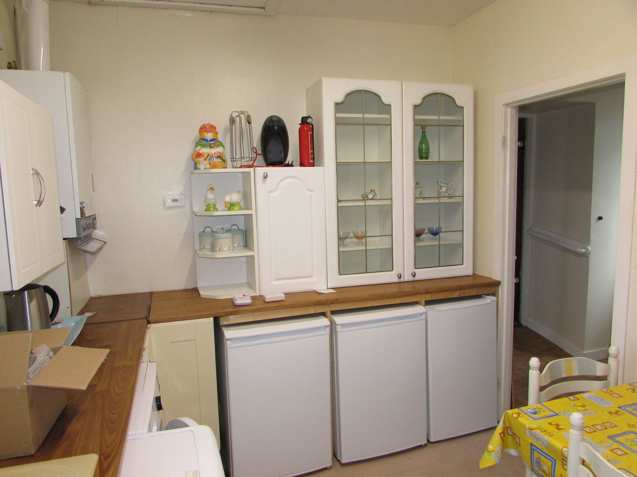 House, Patio | Private kitchen