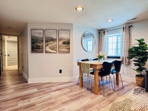 Dining - Stunning, spotless two-bed basement suite in newly renovated duplex (Idaho Falls)