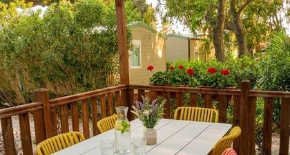 Mobile home with 4 bedrooms for 8 people