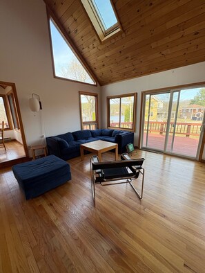 Smart TV, fireplace, books, music library - 4-bedroom Architectural Lakeside Gem, Hot Tub, A/C, Wood burning stove (Monterey)
