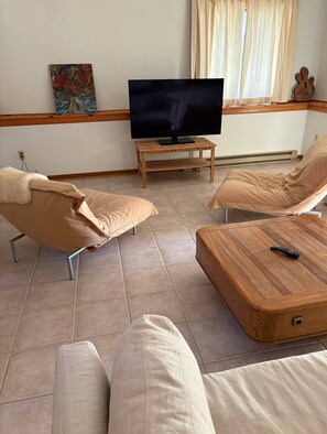 Smart TV, fireplace, books, music library - 4-bedroom Architectural Lakeside Gem, Hot Tub, A/C, Wood burning stove (Monterey)