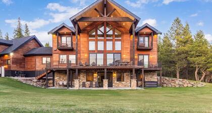 2 Luxury Lodges on 85 Acres Near YNP | Sleeps 40