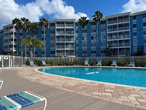 Outdoor pool - Coastal Retreat - Breezy and Bright - Bike to St. Pete Beach (St. Petersburg)