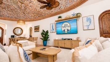 Newly Renovated Living Room with Stunning Ocean Views