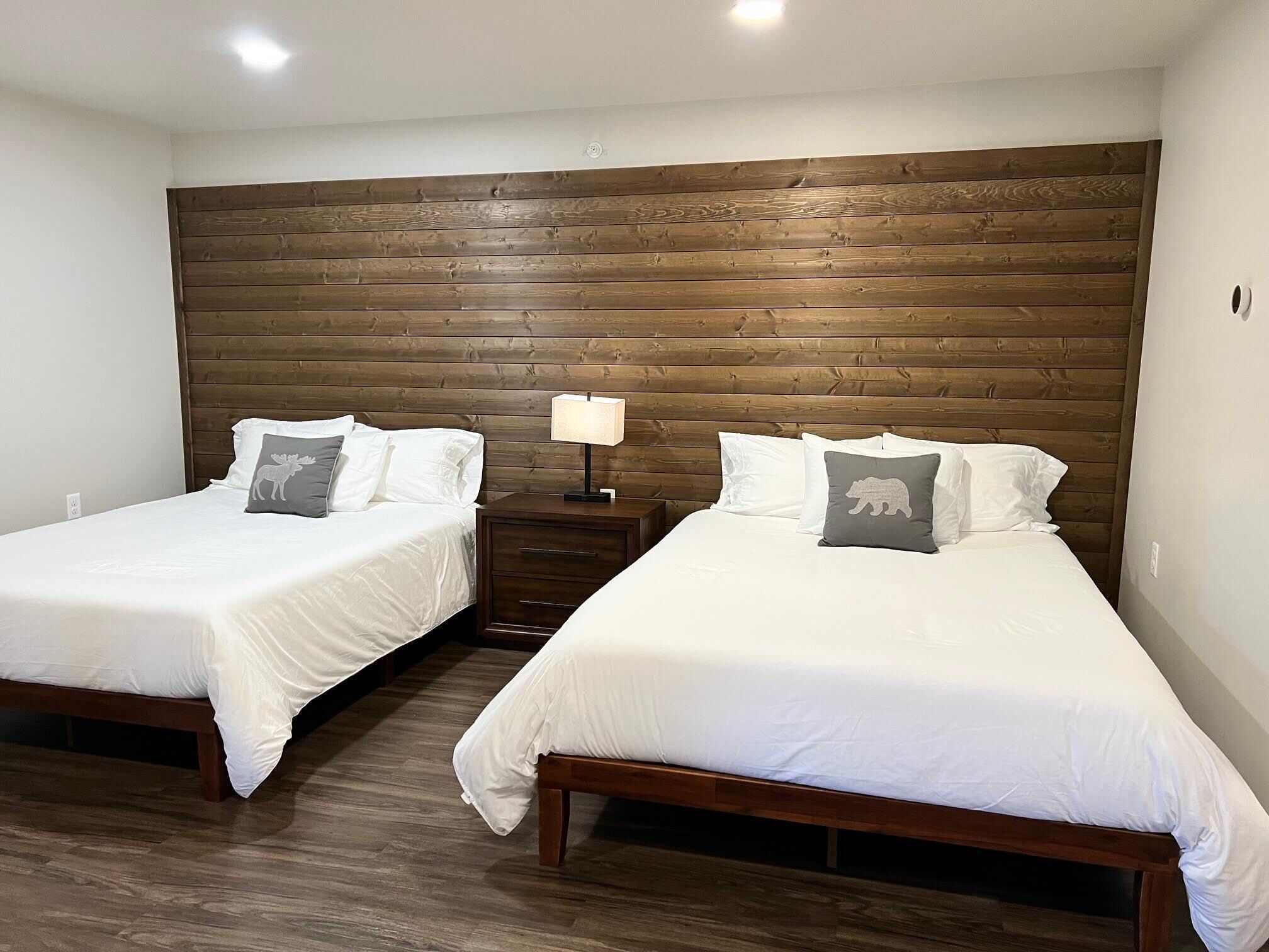 1 habitación y ropa de cama 