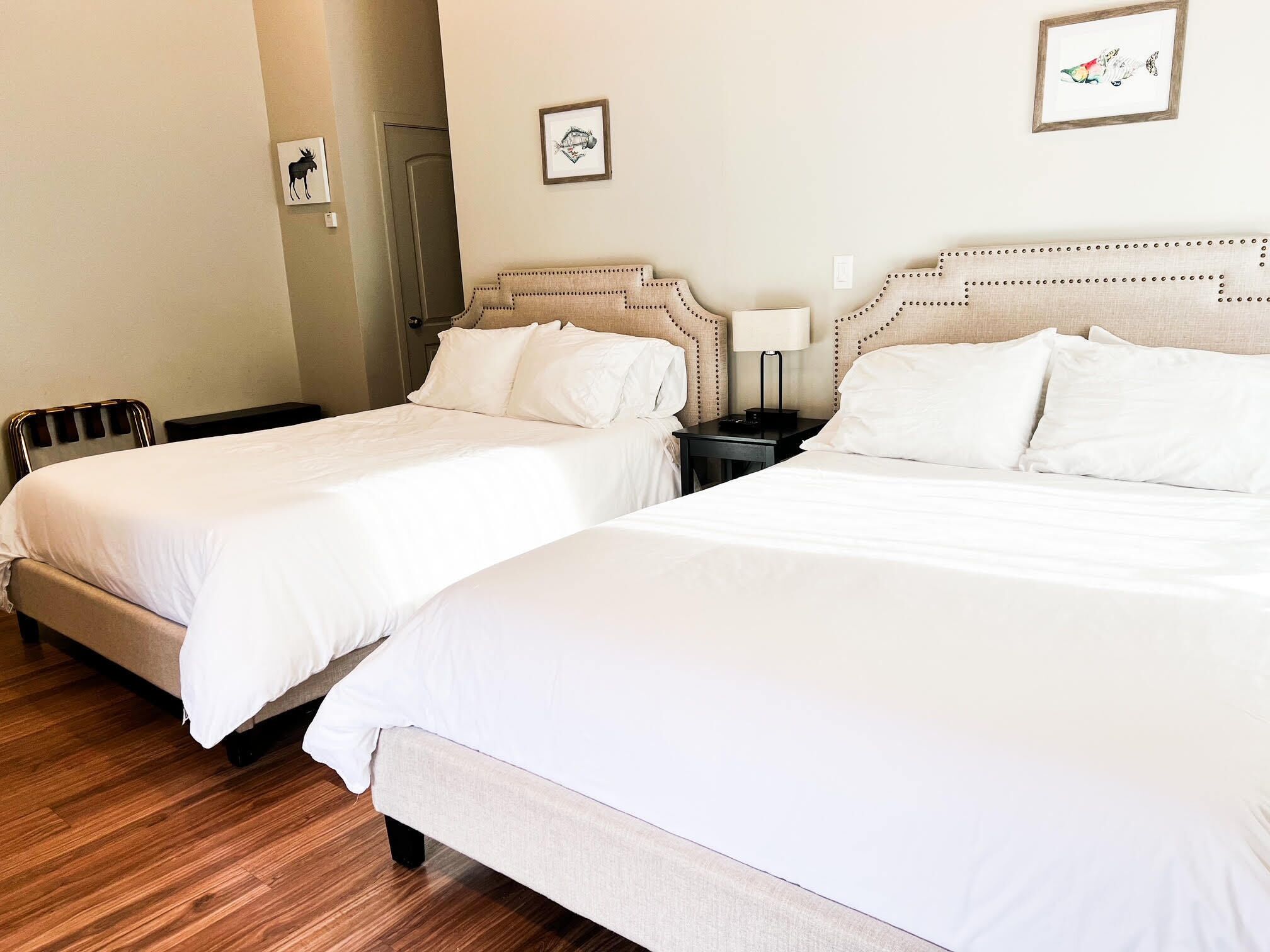 1 habitación y ropa de cama 