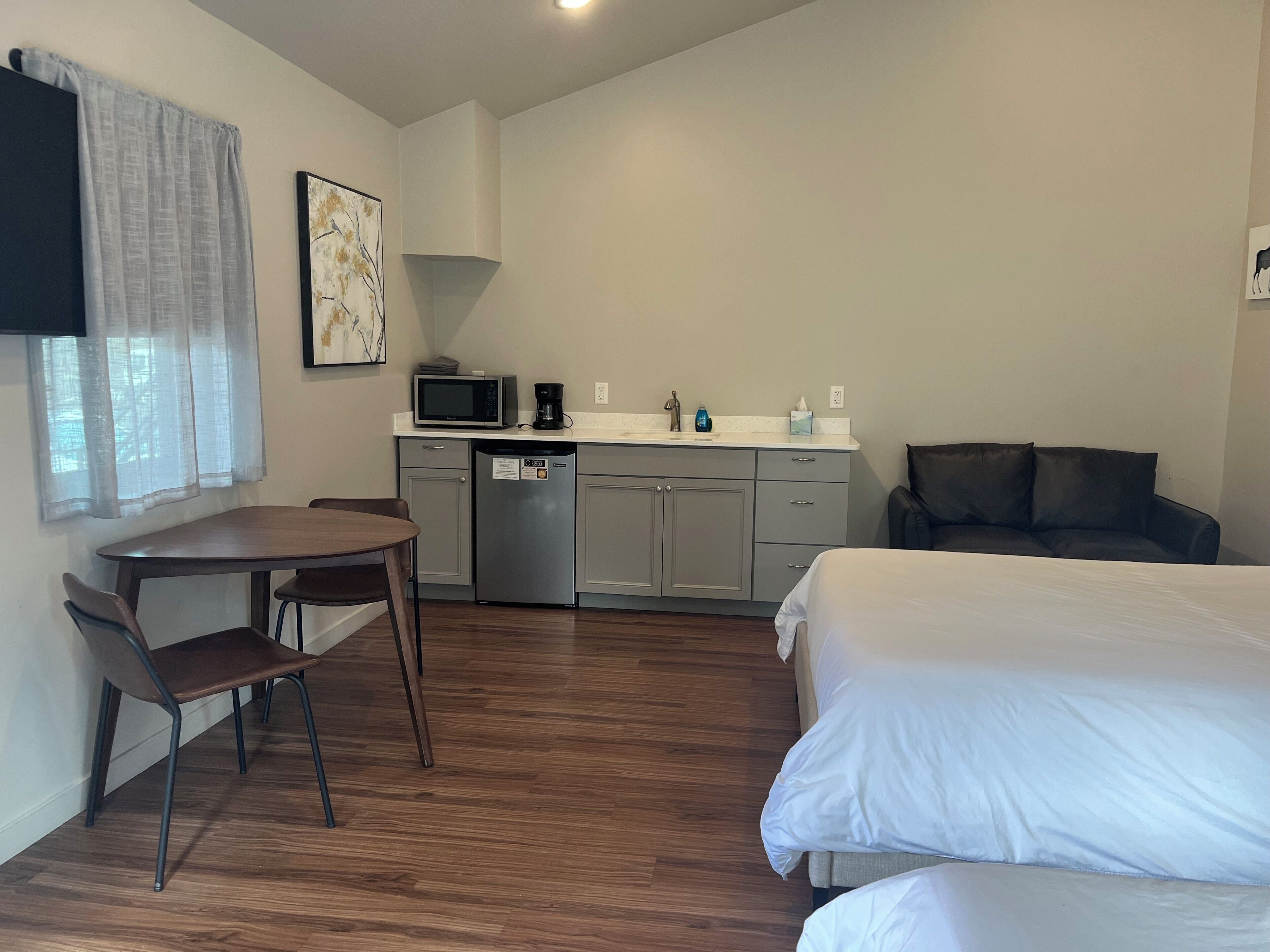 1 habitación y ropa de cama 