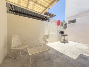 Terrace/patio - Amplia casa cerca del aeropuerto (Ciudad Apodaca)