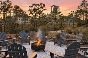 Property grounds - 4 BR Beach House | Golf Cart + Hot Tub + Fire Pit (Port St. Joe)