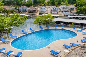Pool - Top Floor Condo | Panoramic Lake Views + Pools (Lake Ozark, Village of Four Seasons)