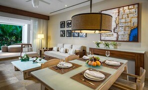 Dining - The Grand Bliss Two Bedroom Suite Vidanta Riviera Maya-Plunge Pool Cancun Mexico (Playa del Carmen)