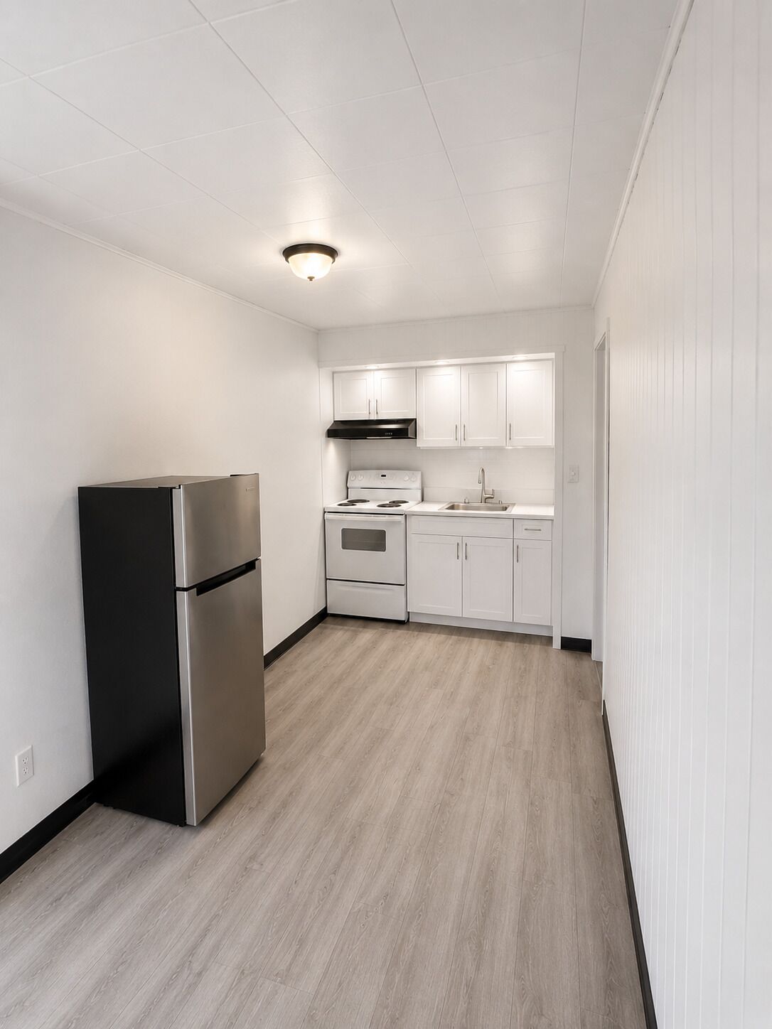 Apartment, 2 Bedrooms, Kitchen | Private kitchen | Full-size fridge, microwave