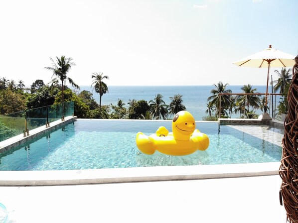 Pool - SunTien, A Spectacular 4br Beach Front Pool Villa (Pha-ngan)