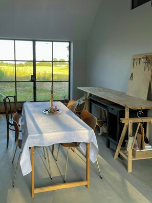 Dining - Renovated Scanian farmhouse with two studios (Skåne tranås)