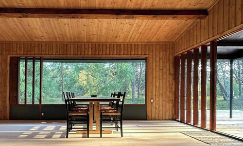 Architectural holiday home by Sejerø Bay