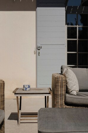 Terrace/patio - Villa with pool and sauna in Aix-en-Provence (Aix-en-Provence)