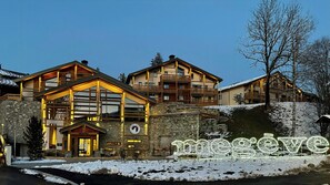 Exterior - Luxury penthouse with Mont Blanc views in Megève (Megève)