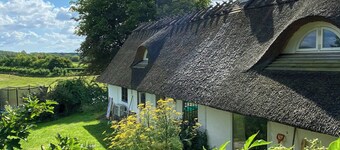Half-timbered house from 1800s near Præstø