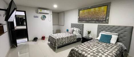 Habitación doble, 2 camas matrimoniales
